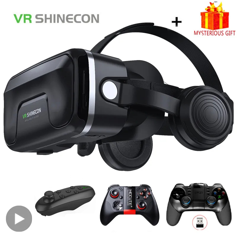 Vr Headset Pc - Shinecon Viar 3D очки виртуальной реальности