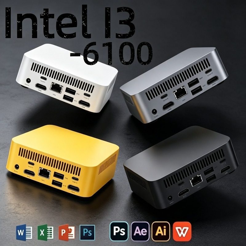 Pc Gaming Intel - Новый мини-ПК Intel Core i3-6100, 16