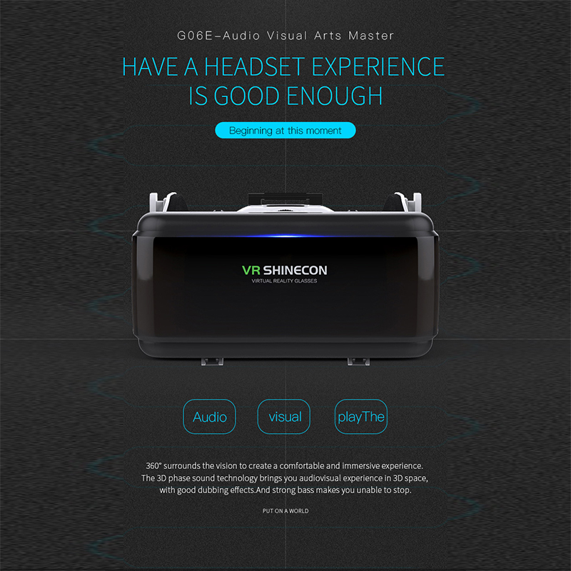 VR Shinecon G06 стерео вр виде – обзор и цена Vr Headset Pc