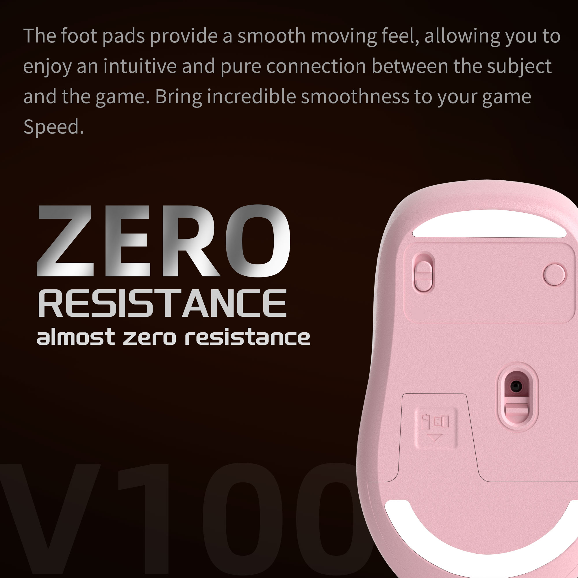 Беспроводная мышь MageGee, 2,4 – обзор и цена Pc Gaming Pink