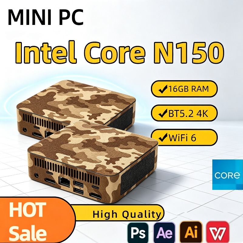 Компактный мини-ПК Intel N150, – обзор и цена Pc Gaming Intel