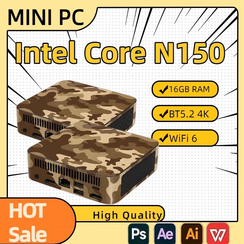 Компактный мини-ПК Intel N150, – обзор и цена Pc Gaming Intel