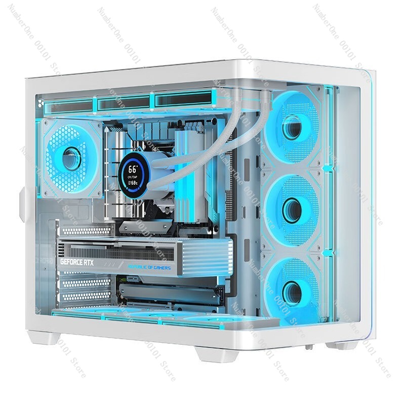 Панорамный корпус для ПК с изо – обзор и цена Pc Gaming Liquid