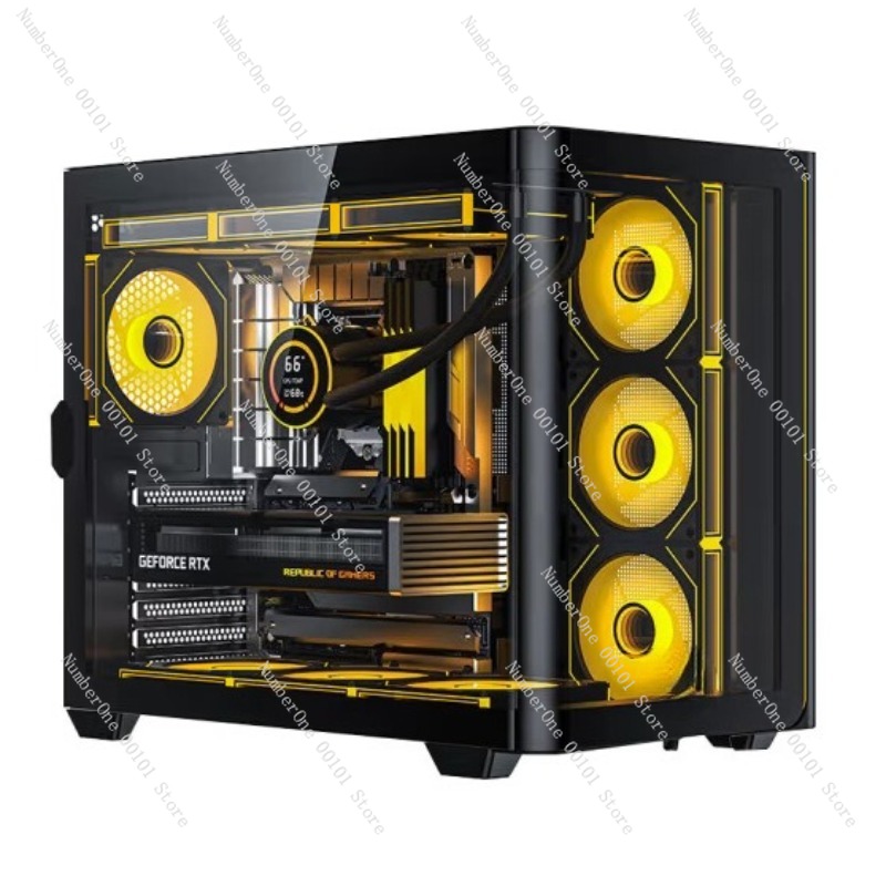 Панорамный корпус для ПК с изо – обзор и цена Pc Gaming Liquid